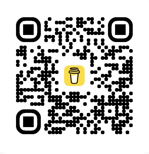 QR code for The Family Departure’s Buy Me a Coffee page